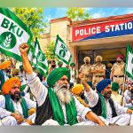 BKU holds protests at 48 Punjab police stations over Daljit Singh’s body removal
