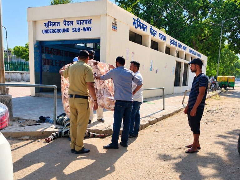 Body found near Sector 22 mobile market underpass
