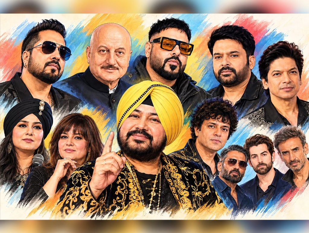 Daler Mehndi gets a starry shield