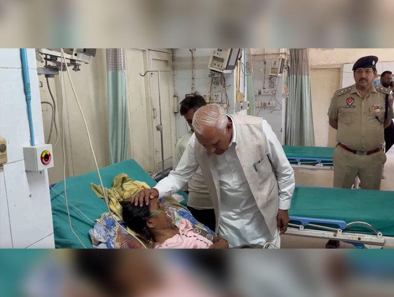 Ali Sher accident: Barinder Goyal visits Rajindra Hospital, meets injured workers