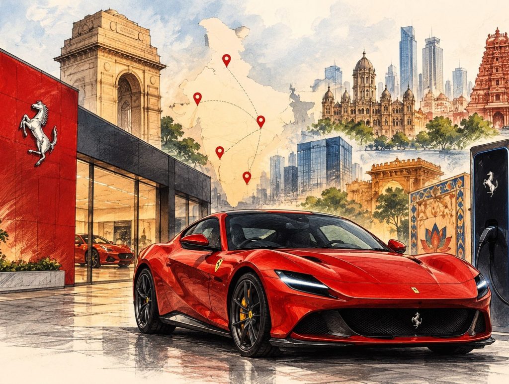 Ferrari looks beyond luxury cars to woo elite Indian buyers