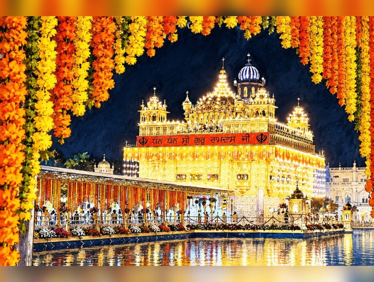 Golden Temple takes on festive hues for Guru Ram Das Gurpurab