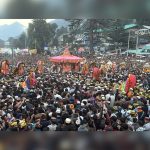 Thousands join Lord Raghunath’s chariot procession in Kullu