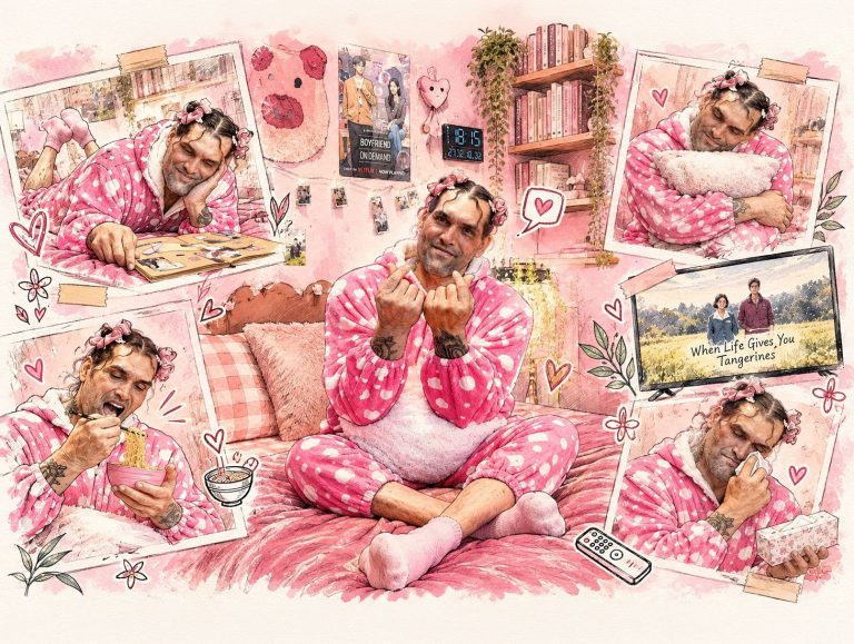 Great Khali is back in the ring, this time in K-drama pink