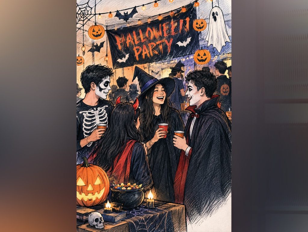 Halloween Fever Grips Chandigarh as Punjab Embraces the Spooky Party Culture