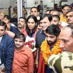 Haryana’s 32 Asiad medallists return to rousing welcome