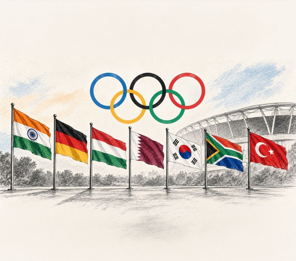 India among 7 in race to host 2036 Olympics