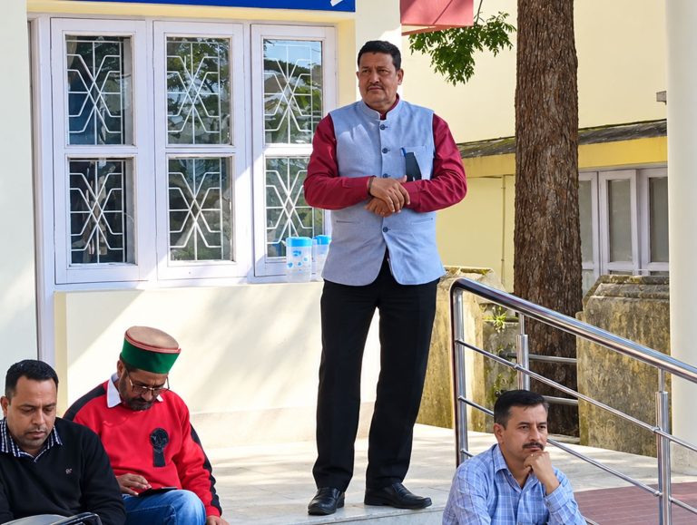 Kangra teachers protest over delayed promotions, pending dues