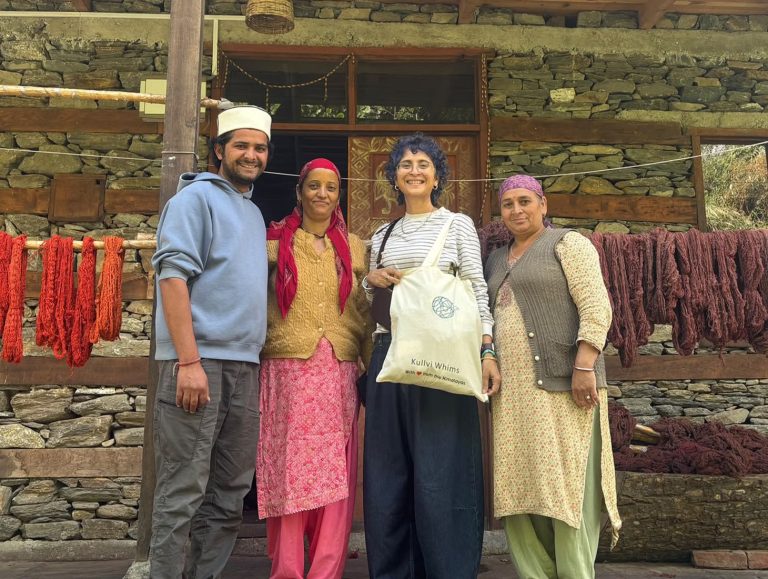Kiran Rao visits Kullvi Whims Studio in Kullu