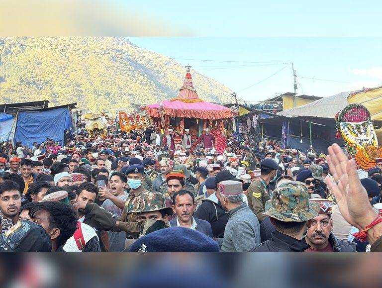 Kullu Dussehra concludes with Lord Raghunath’s chariot procession