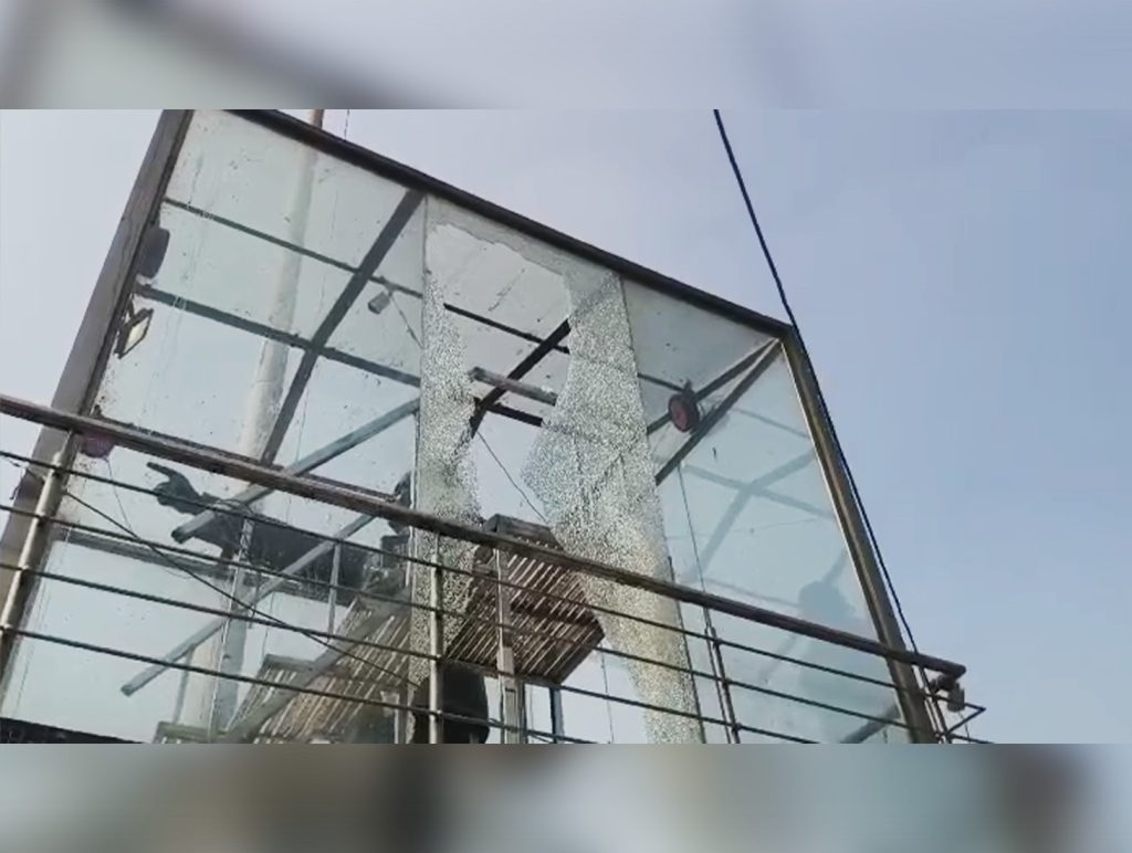 Ludhiana Ambedkar statue glass broken again