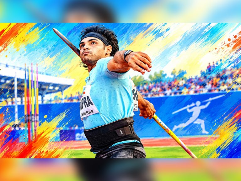 Neeraj Chopra returns to his roots to inspire young athletes