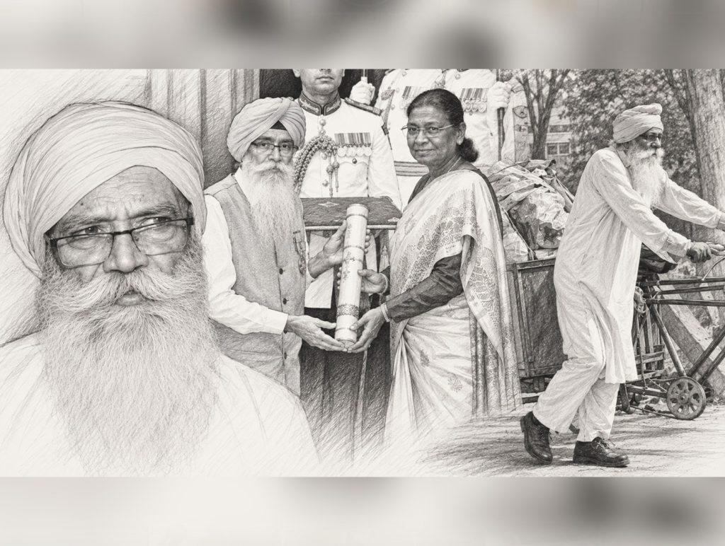 Inderjit Sidhu Sets Example in Civic Responsibility at 89