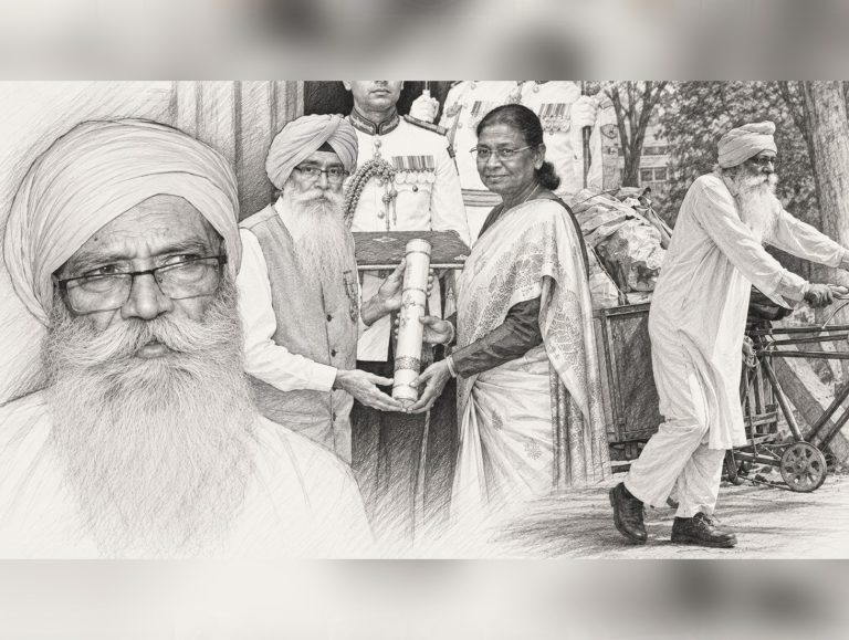Padma Shri Awardee Inderjit Singh Sidhu keeps the city clean