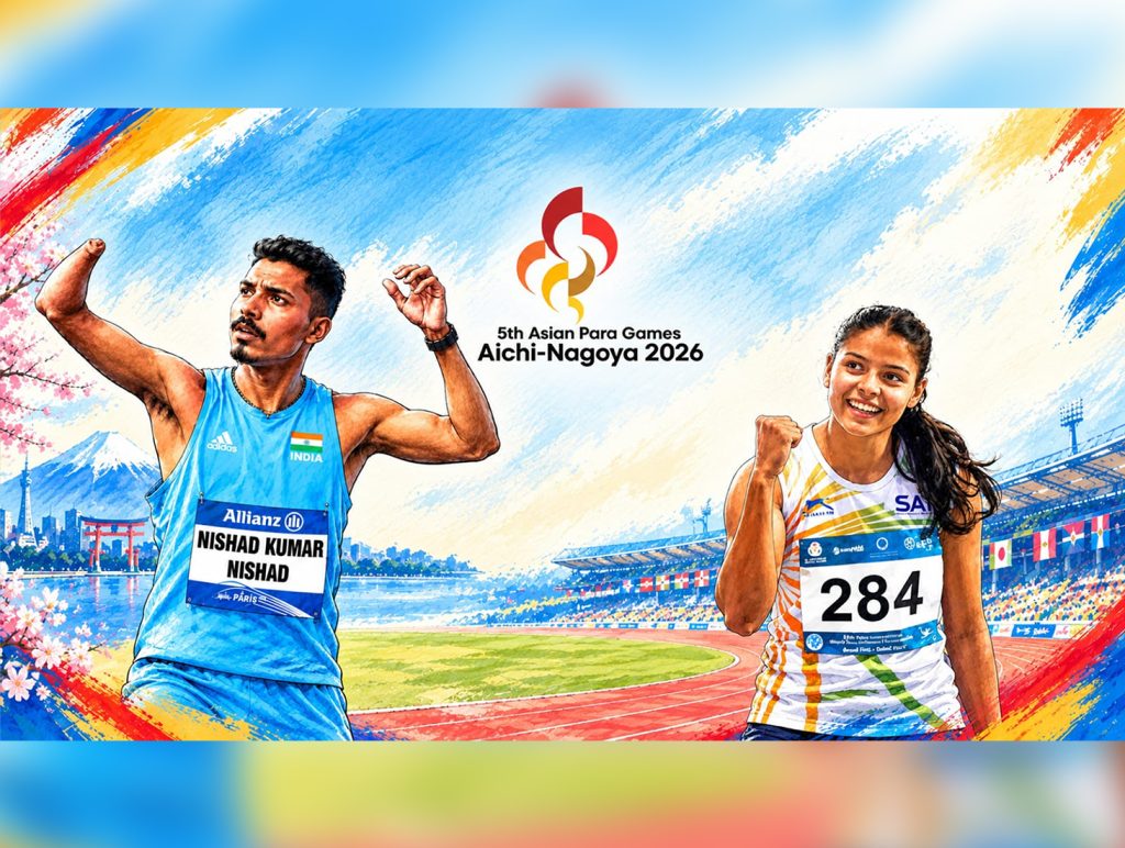 Para Asian Games Simran blazes to 200-m record, Nishad soars to high-jump gold