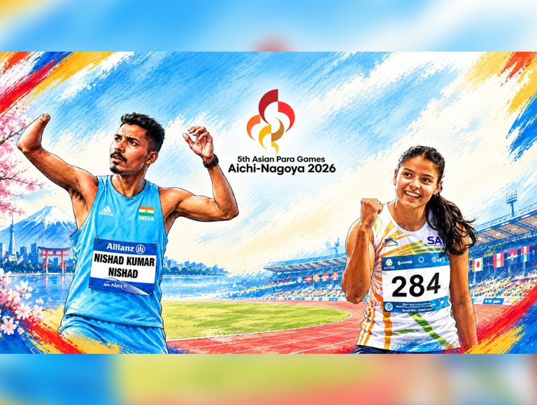 Para Asian Games Simran blazes to 200-m record, Nishad soars to high-jump gold