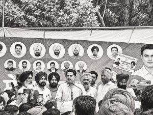 Pargat Singh along with Sachin Pilot
