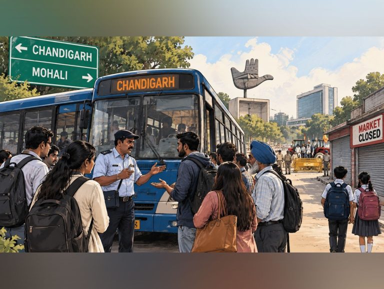 Punjab bandh: Commuters face inconvenience in Chandigarh, Mohali