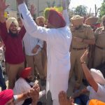 SAD workers paste notices outside AAP leaders’ homes