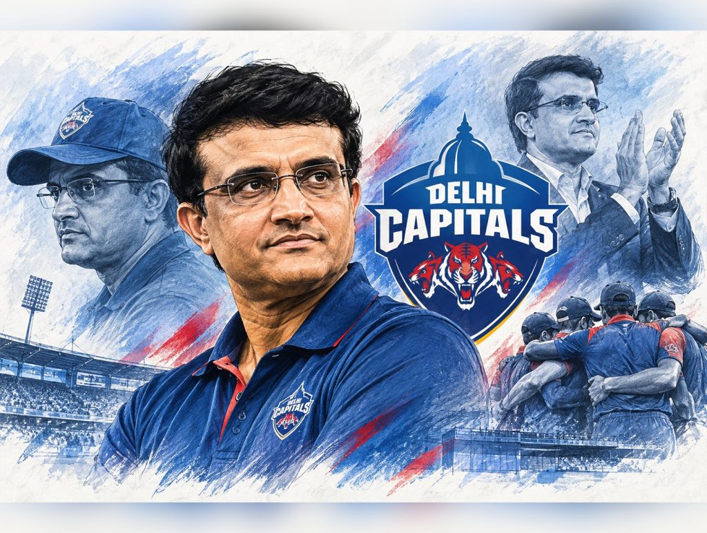 Sourav Ganguly returns as Delhi Capitals head coach