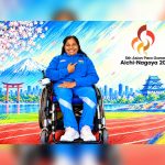 Suvarna Raj’s golden throw at Asian Para Games