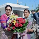 Smriti Irani holds organisational meetings with Haryana BJP leaders