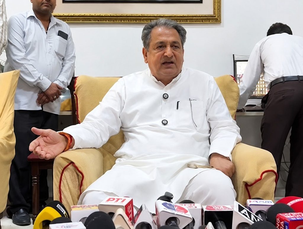 Singla says he learnt of party post reports from media