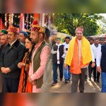 Vikramaditya Singh, Anurag Sharma seek blessings at Kullu Dussehra